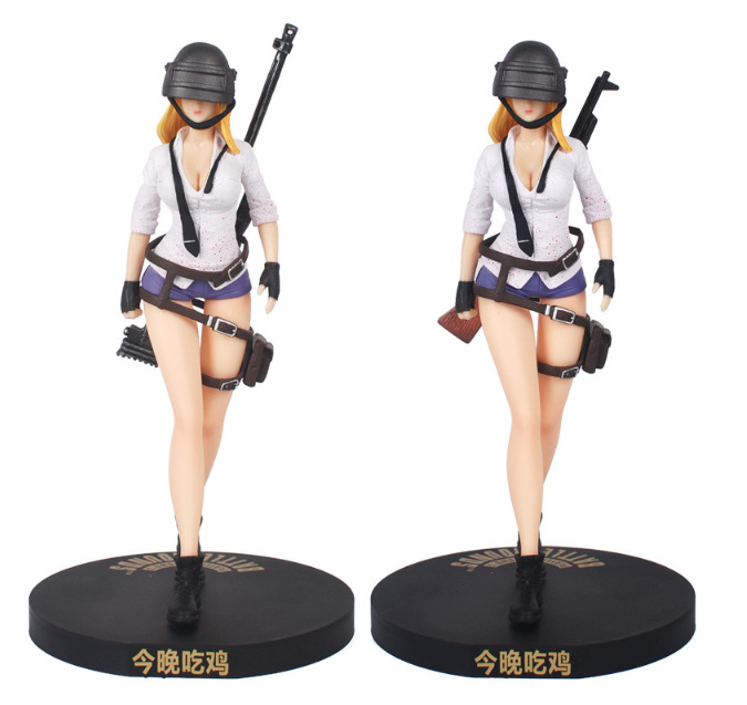 PUBG Game Figurine Model Statue Action Figure Steam Toy Ornament Collectible PVC