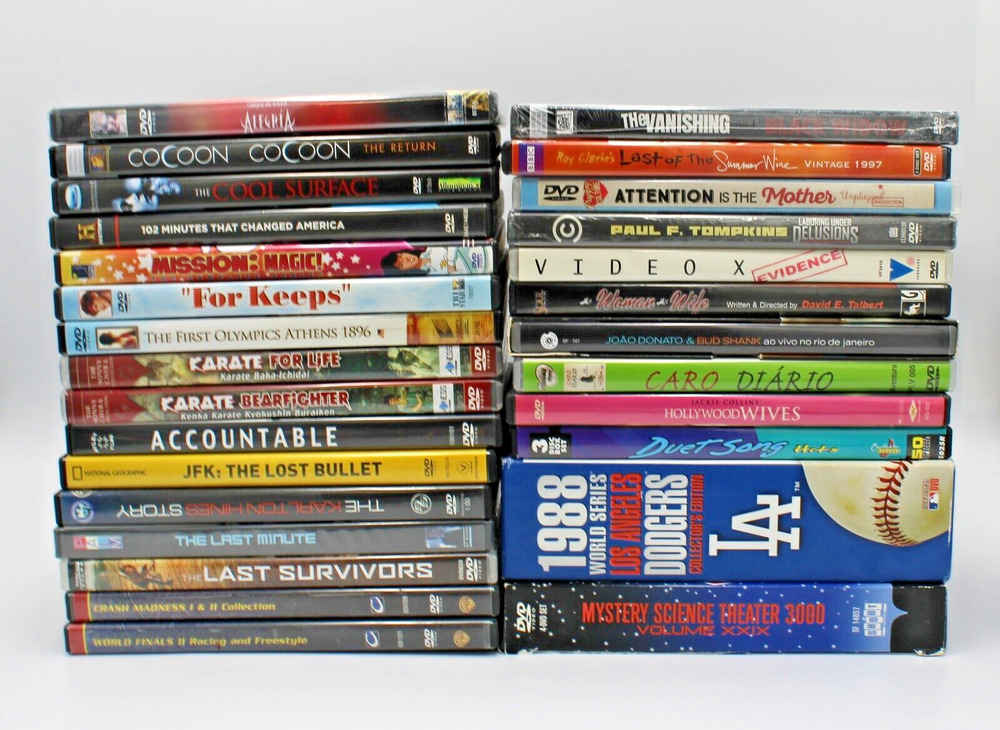 You Pick & Choose DVDs Lot! OOP, HTF, Mixed Genres, Rare, TV Shows, Real Photos!