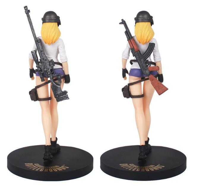 PUBG Game Figurine Model Statue PVC Action Figure Collectible