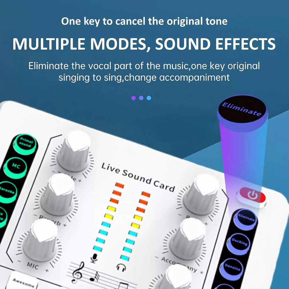 M8 Sound Card - High-Quality Audio Performance for Multi-device Compatibility