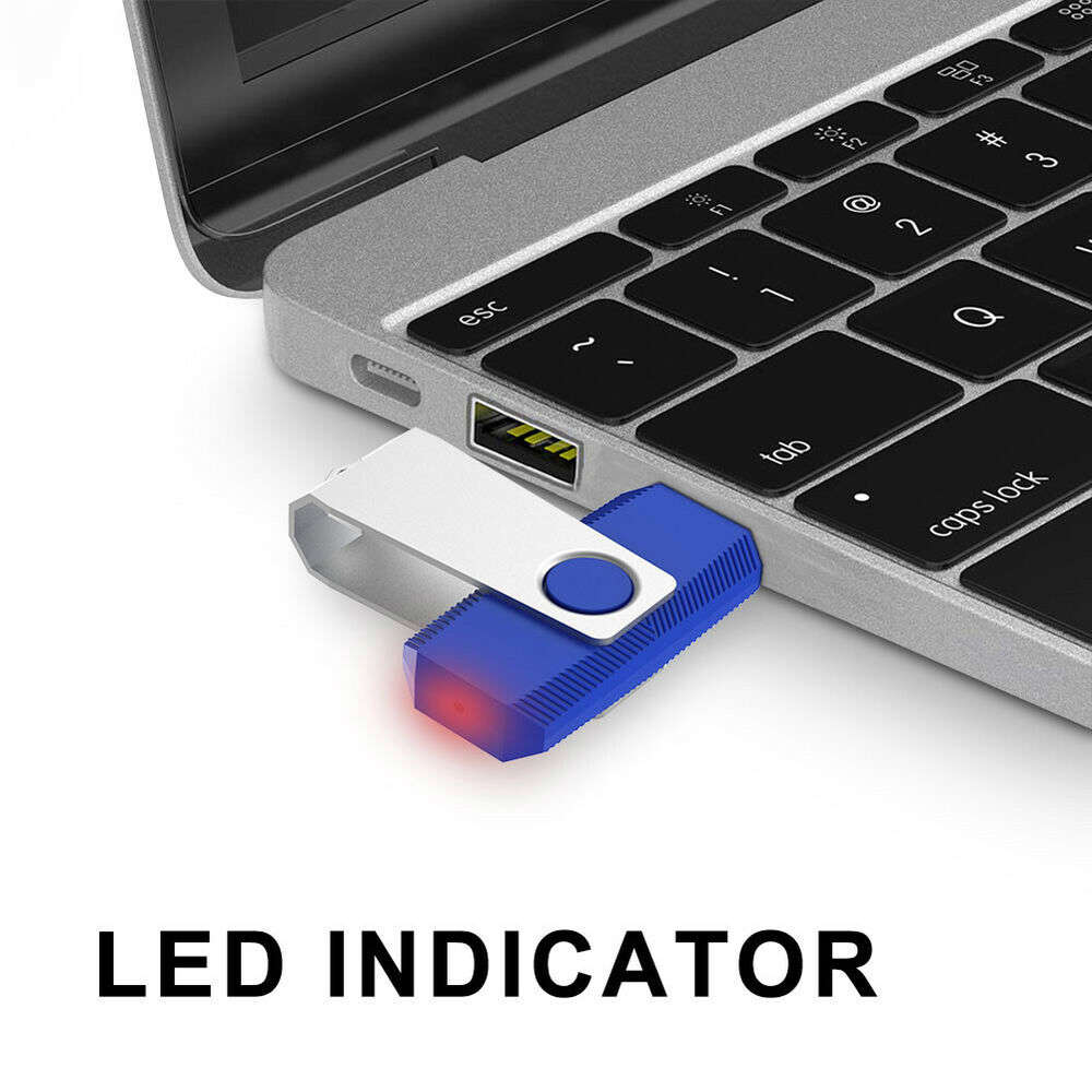 1/5/10pcs USB 2.0 64GB Metal Swivel Style External Drive for Data Memory Storage