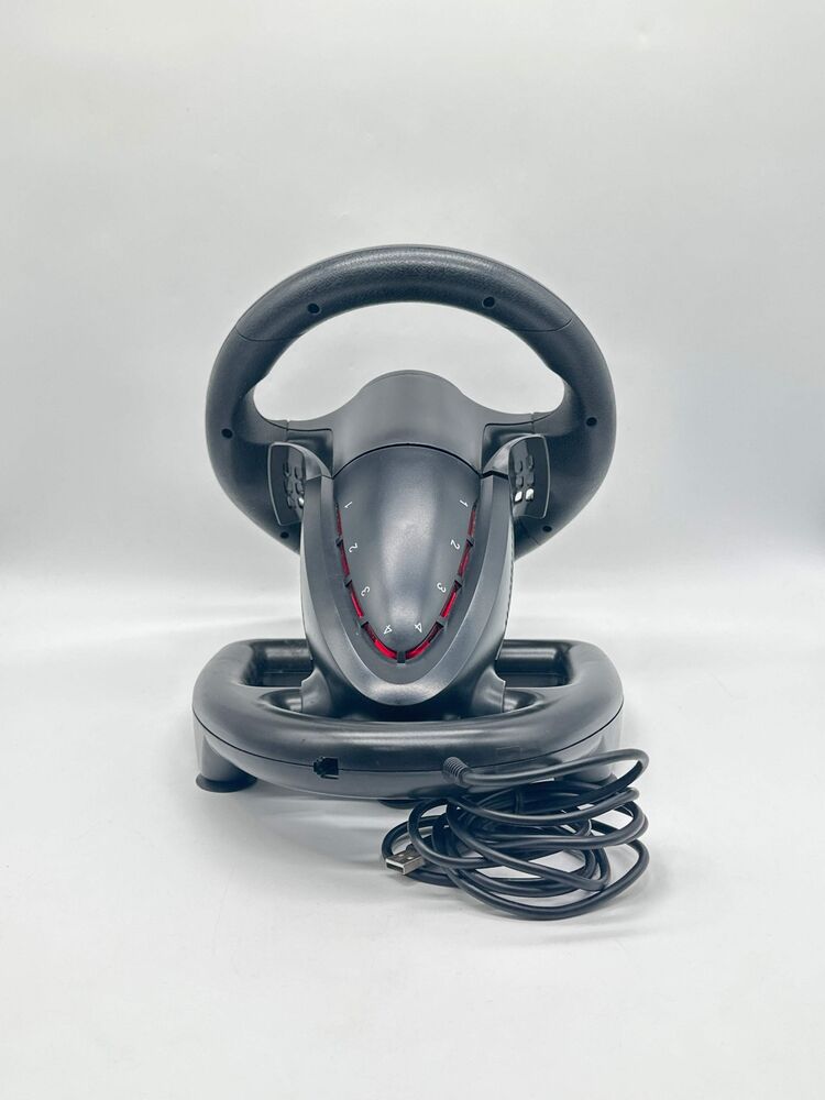 Numskull Multi Format Gaming Steering Wheel & Pedals for PS3, PS4, XBox, and PC
