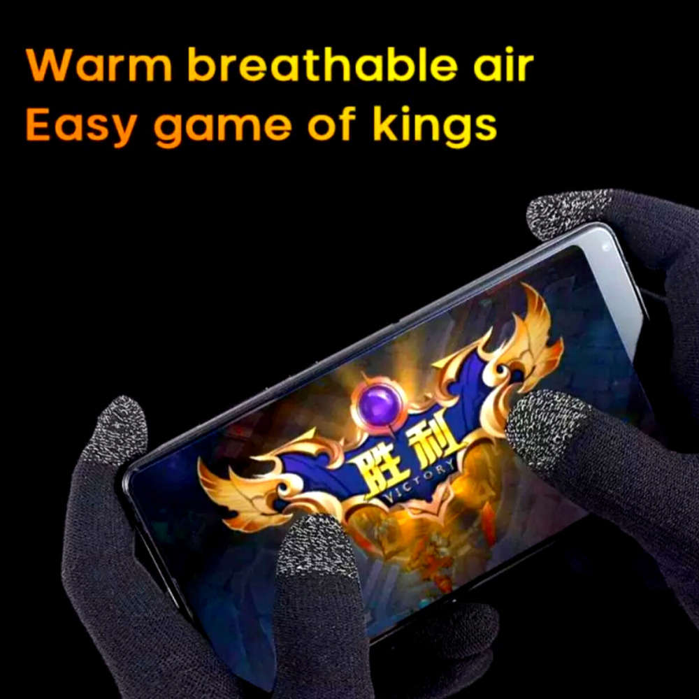 Five Finger Gloves for Mobile Gaming - PUBG & Call of Duty Gamer Equipment
