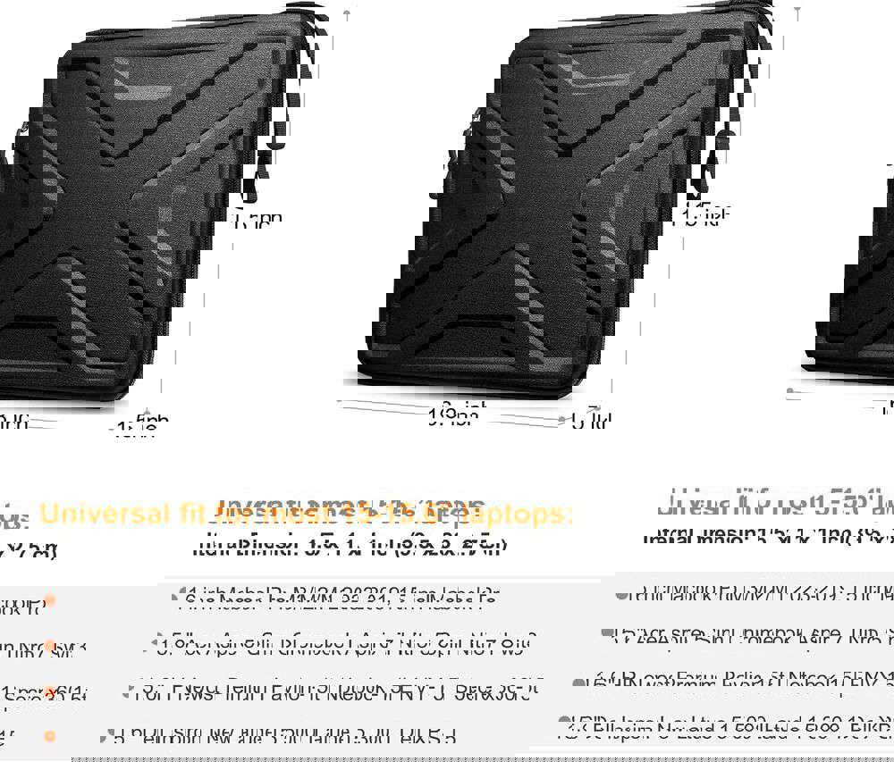 Hard Shell Laptop Sleeve Case