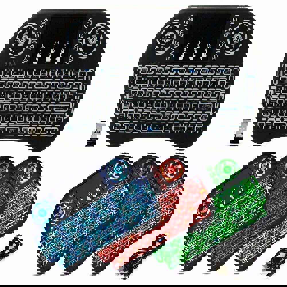 Mini Wireless Keyboard with Touchpad for PC, Android TV Box
