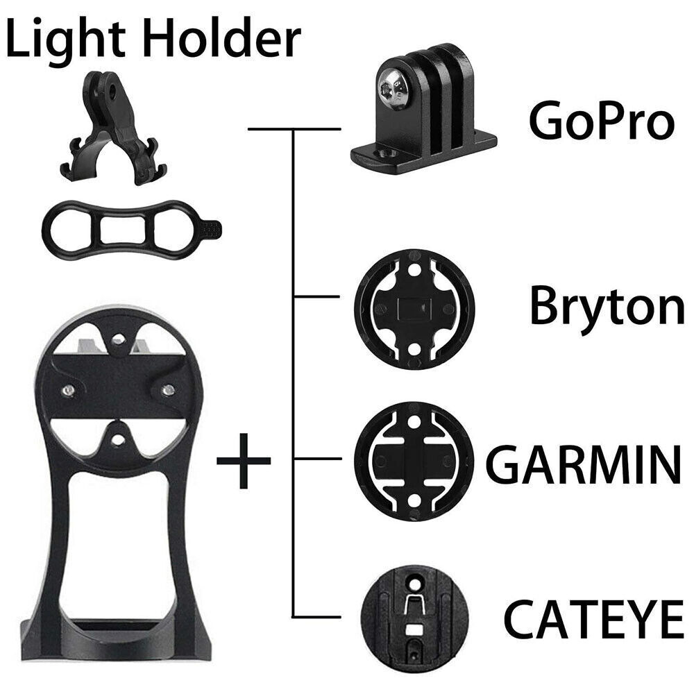 Bike Stem Extension Computer Mount for Garmin Edge and GoPro GPS Holder Bracket