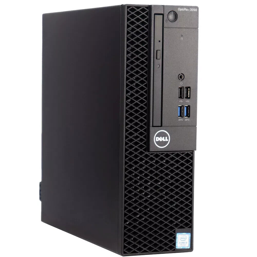 Dell 3050 Desktop Computer PC SFF with Intel Core i5-6500, 8GB RAM, 500GB HDD, Windows 10, Wi-Fi, and DVD