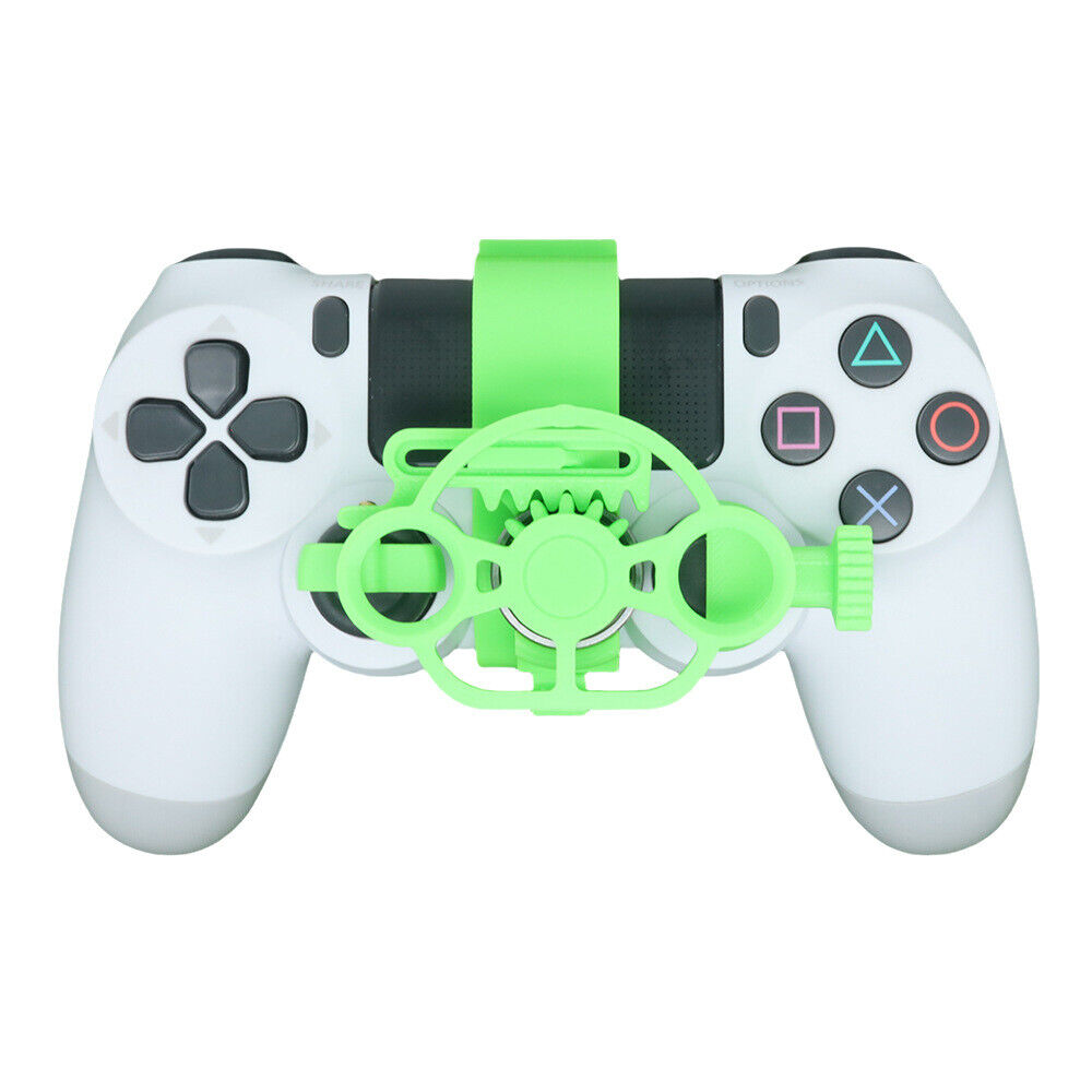 Mini 3D Printed Steering Wheel for PS4 Game Controller - Auxiliary Replacement