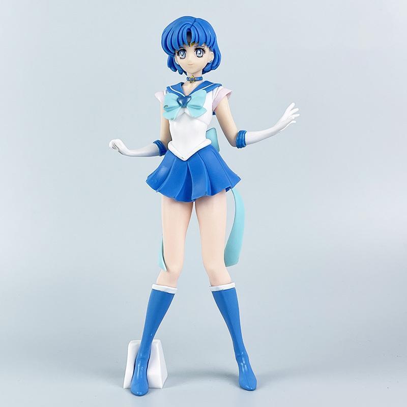 Hino Rei & Mizuno Ami Sailor Moon Anime PVC Figure