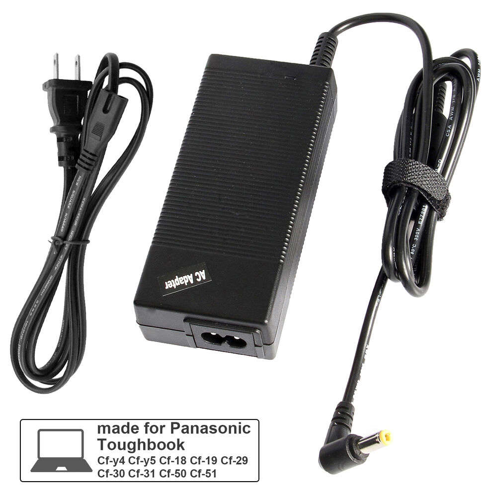 AC Adapter Charger for Panasonic Toughbook CF-19, CF-31, CF-33, CF-52, CF-54, FZ-55