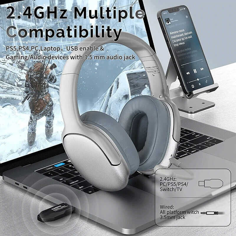 Wireless Gaming Headset for PS4, Xbox One, and PC