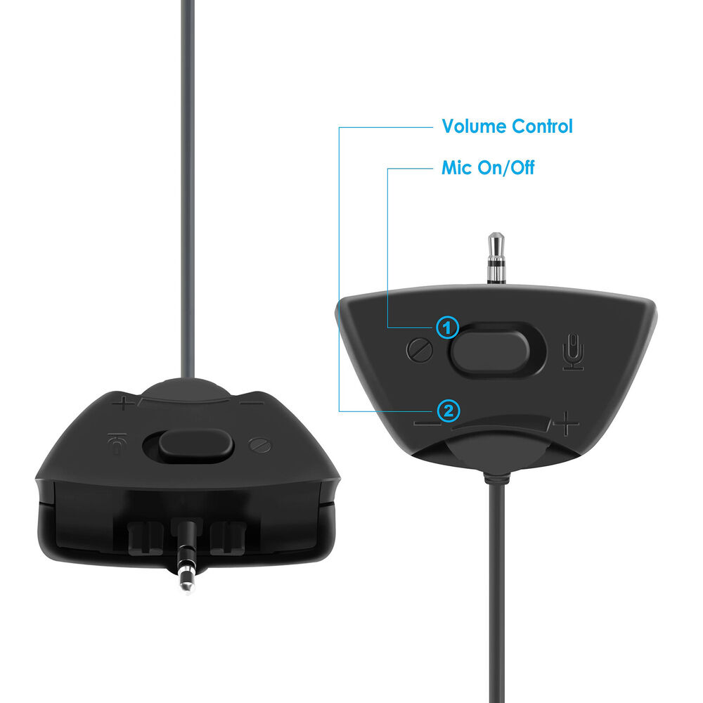 Big Headset Headphone with Microphone for Xbox 360 Live Controller