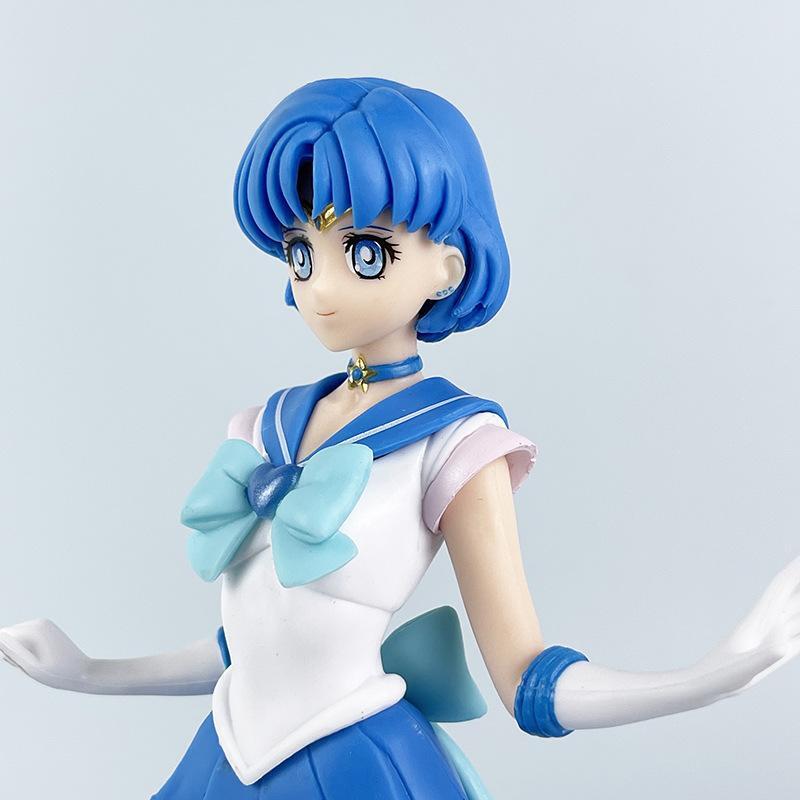 Hino Rei & Mizuno Ami Sailor Moon Anime PVC Figure
