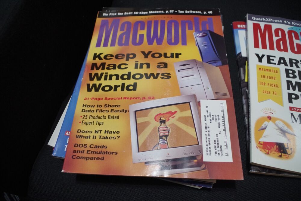 MacWorld Magazines 1998 Complete LOT of 12 Issues - Macintosh Computer Tech