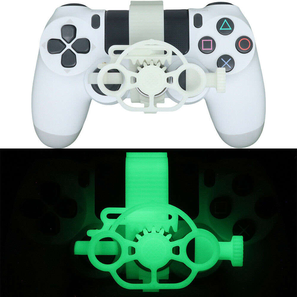 Mini 3D Printed Steering Wheel for PS4 Game Controller - Auxiliary Replacement