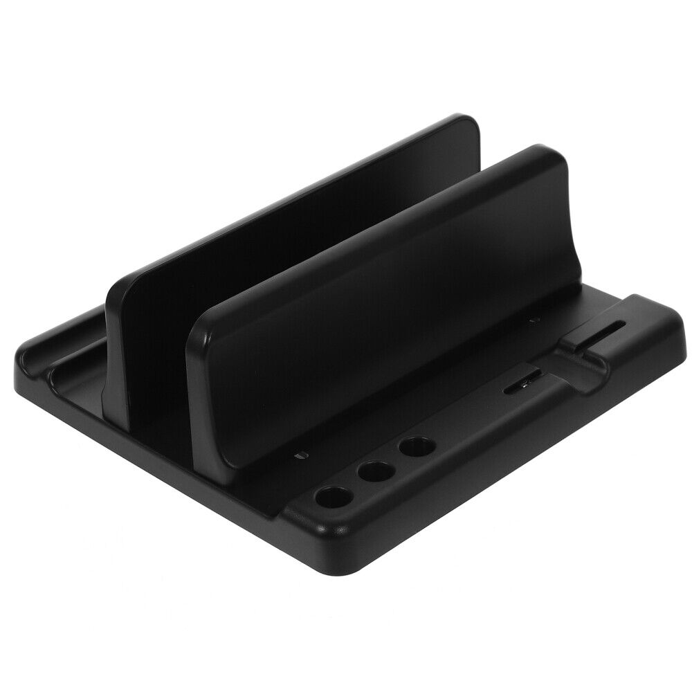 Vertical Laptop Stand Holder for Women's Workspace