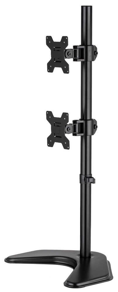 Fully Adjustable Dual Monitor Desk Mount Stand for 13-27 Screens