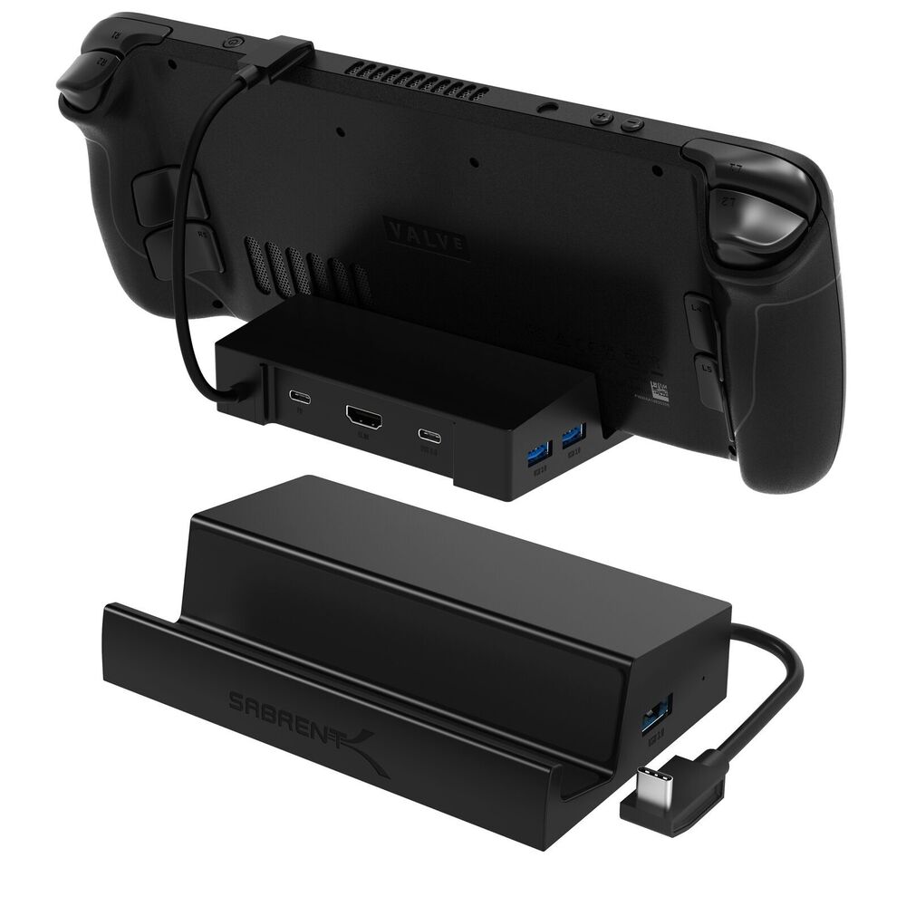 SABRENT 6-Port Dock for Steam Deck and USB-C Devices