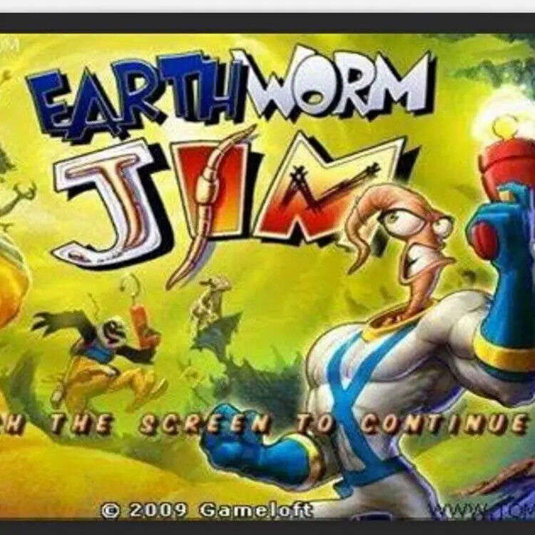 Earthworm Jim Action Figure Collection with Game Peripherals