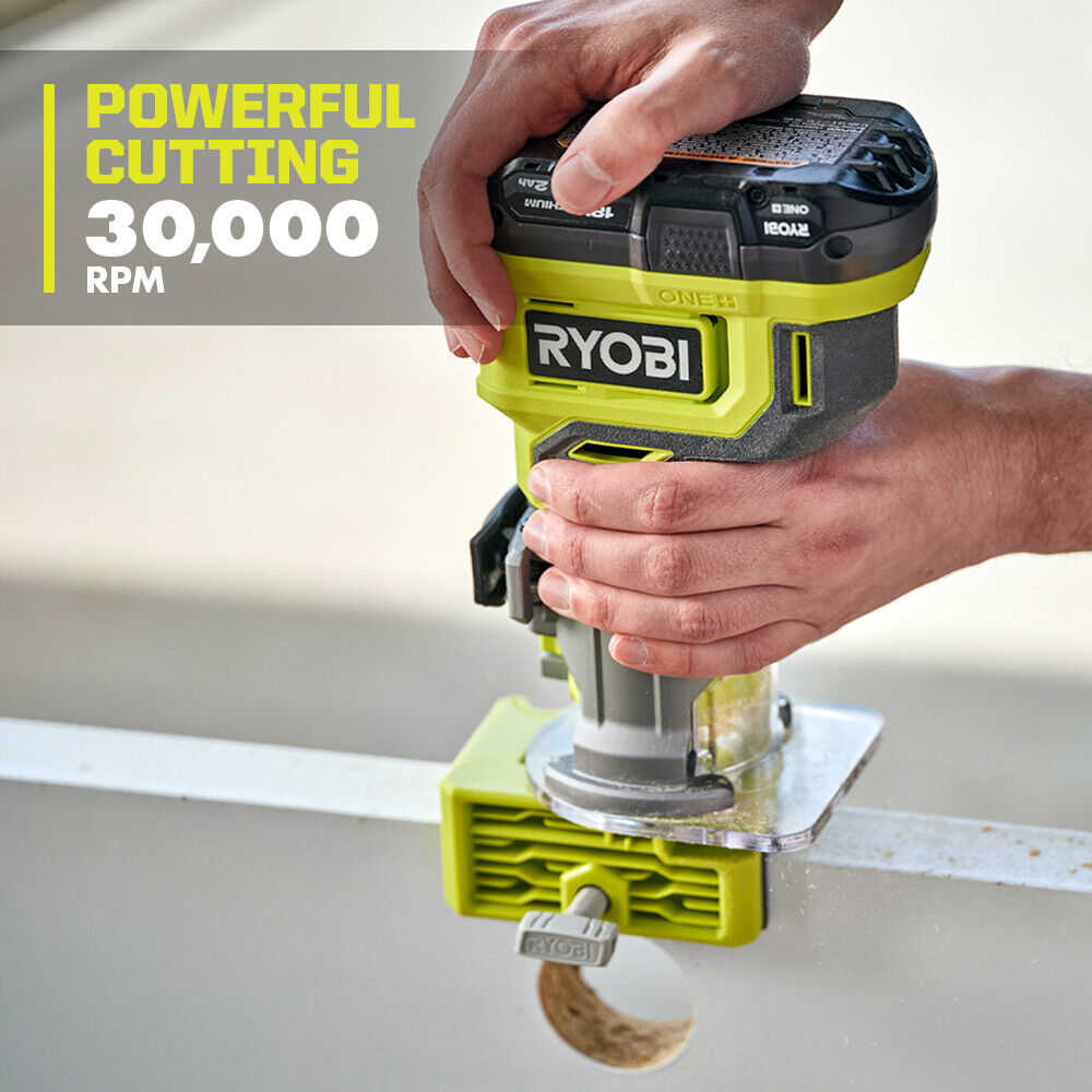 RYOBI 18V Cordless Compact Fixed Base Router