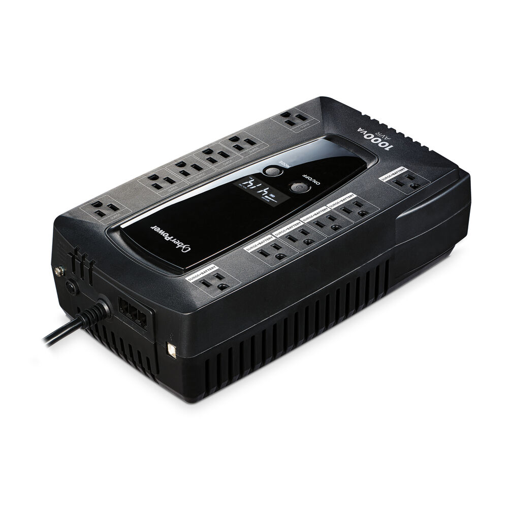 CyberPower LE1000DG-R 1000VA LCD UPS - Certified Refurbished