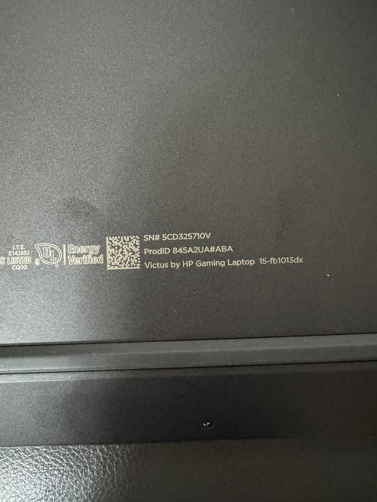 HP Victus 15.6 Gaming Laptop with AMD Ryzen 5 7000 Series, 512GB SSD, 8GB RAM