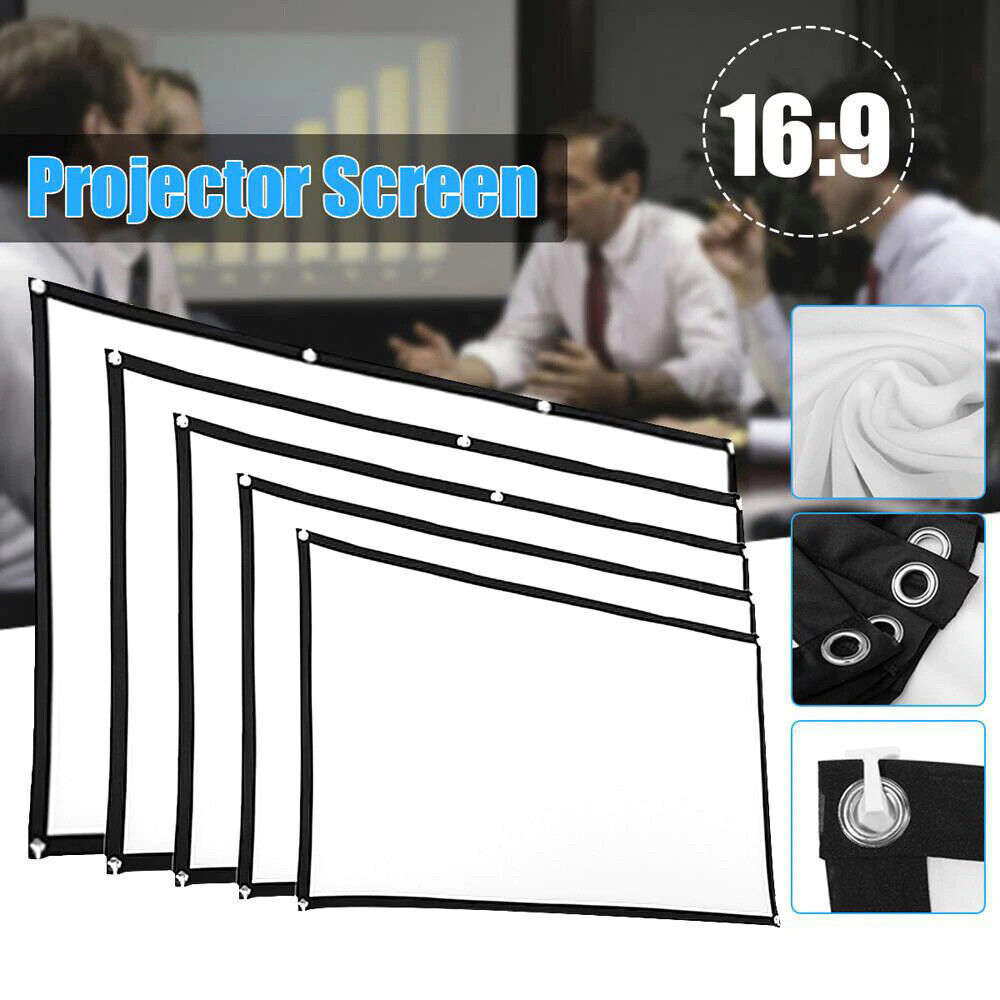 Portable Foldable Projector Screen for Outdoor and Home Cinema