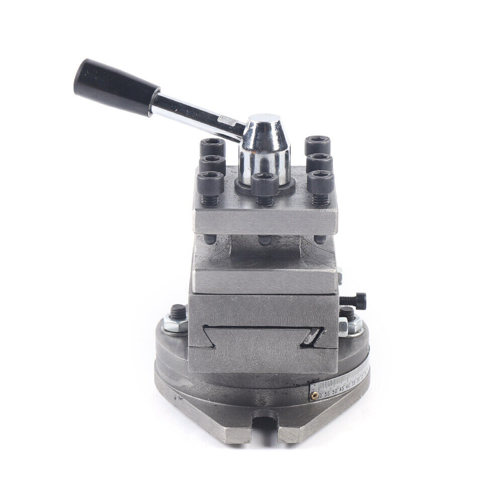 80mm Universal AT300 Lathe Tool Post Assembly for Metal Lathe Machines
