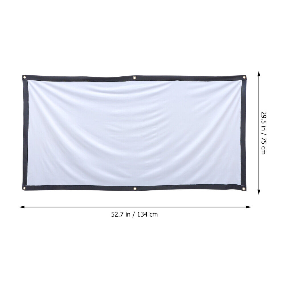 Outdoor Movie Screen for Home Theater and Backyard Viewing