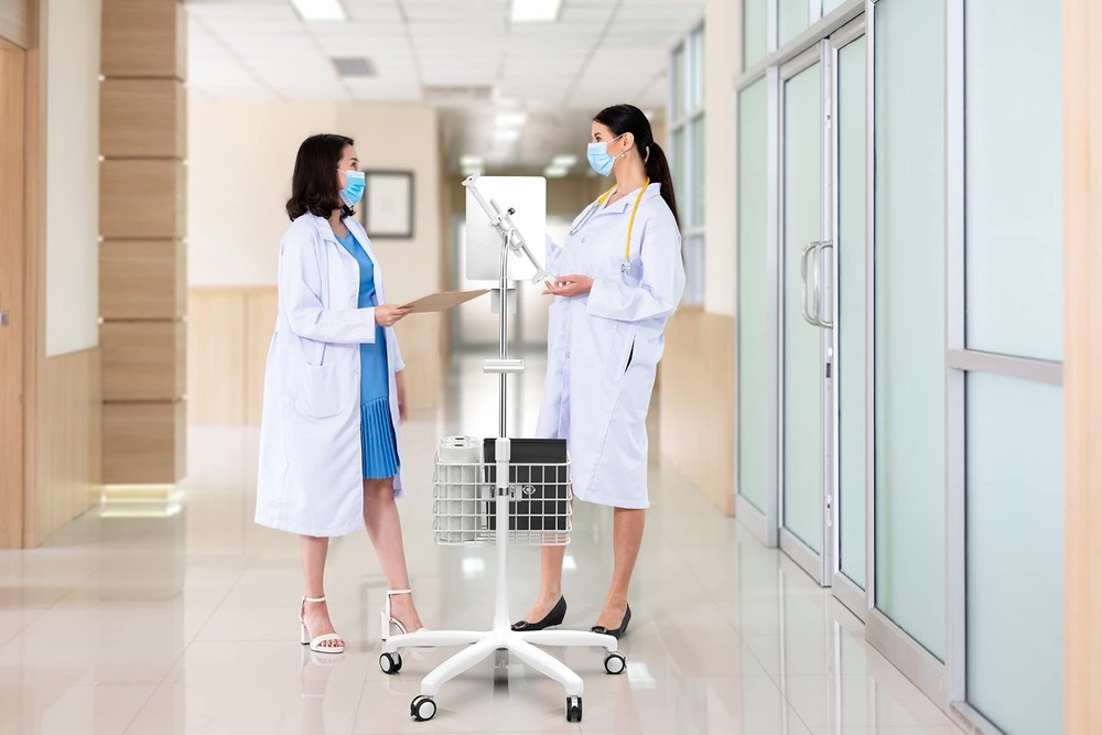 CTA Digital Heavy-Duty Medical Mobile Floor Stand