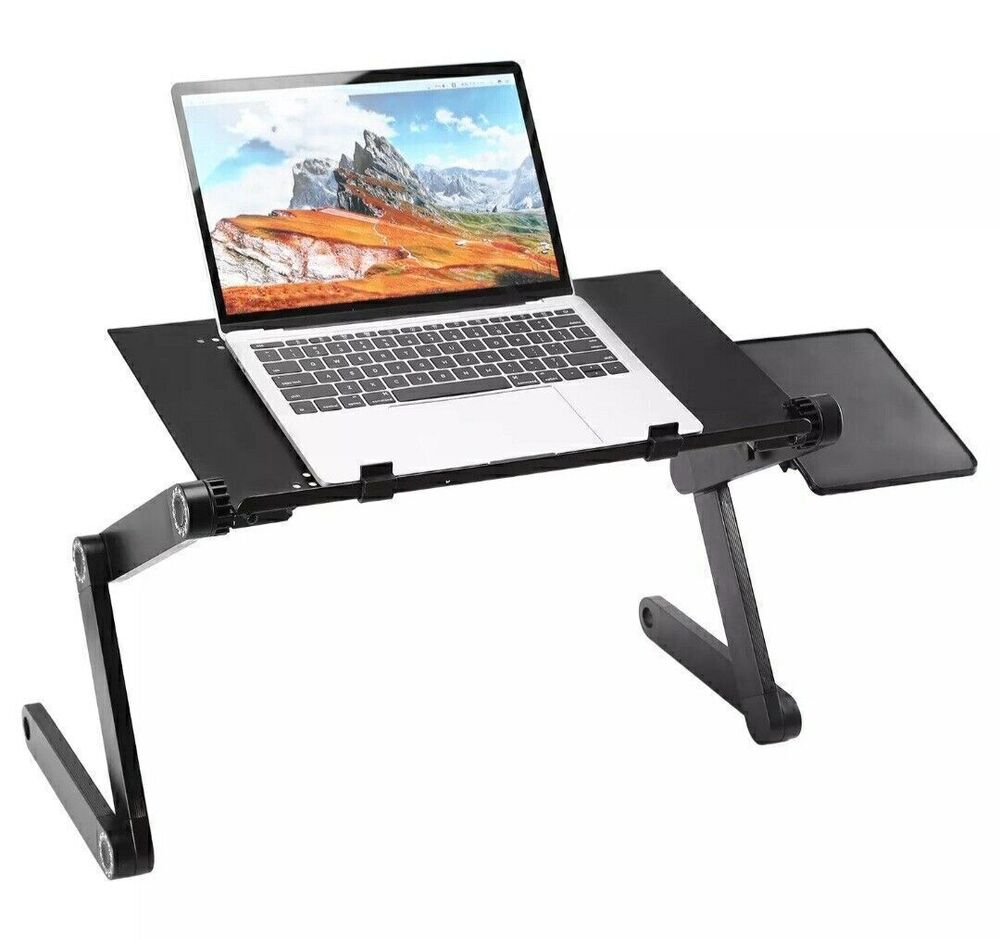 360° Adjustable Laptop Table Stand for Sofa, Bed, and Lap Use