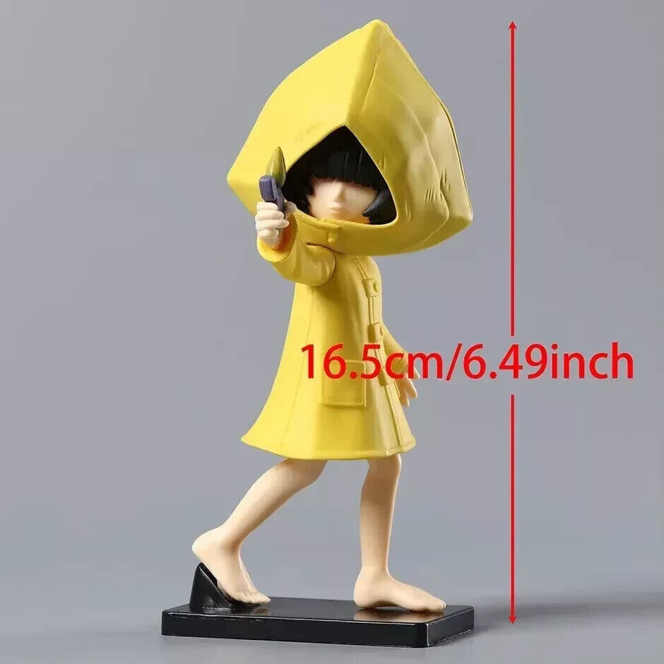 Little Nightmares Anime Figurine Six Mono Action Figure PVC Model Toy
