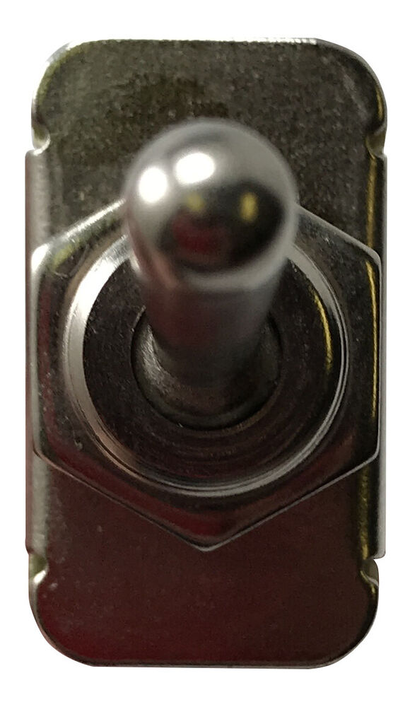 2 Pack Heavy Duty Momentary SPST Metal Toggle Switches