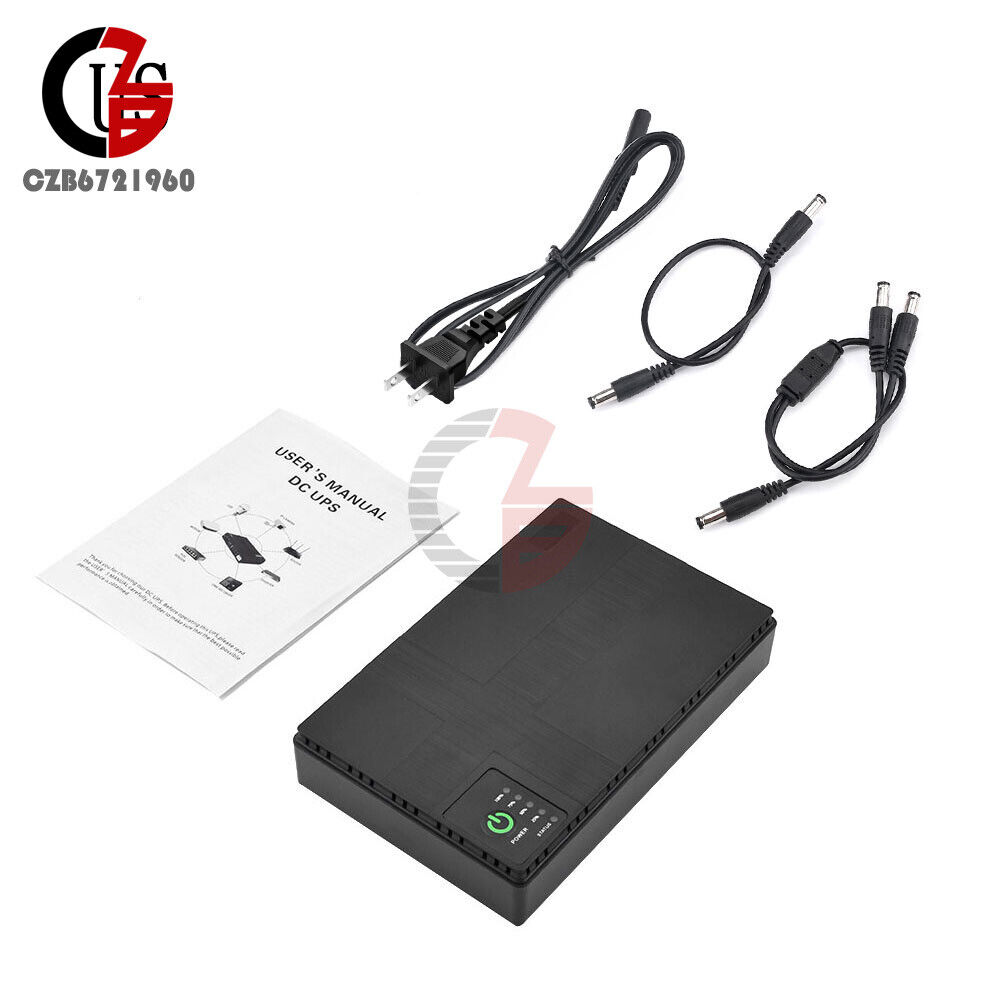 10400mAh Portable UPS Power Supply for WiFi Routers