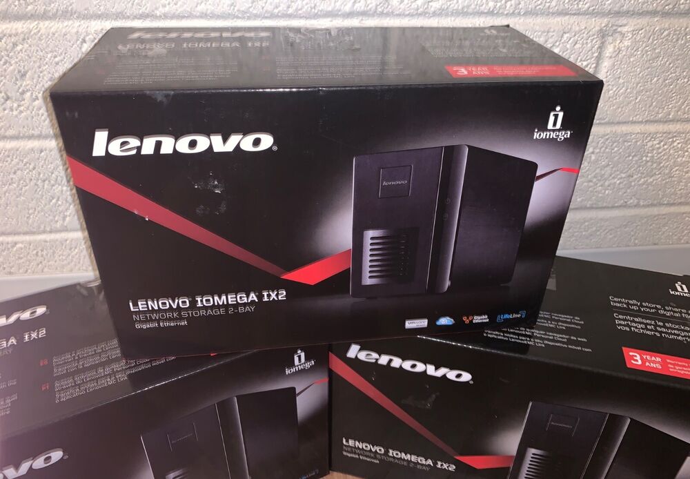 Lenovo Iomega IX2 Network Storage Personal Cloud 2-Bay Gigabit Ethernet for Mac/PC