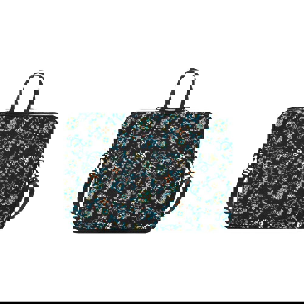 Ocean Bloom Laptop Handbags 10.5