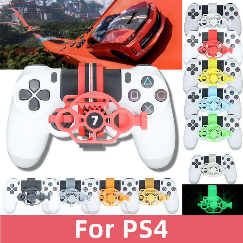 Mini 3D Printed Steering Wheel for PS4 Controller
