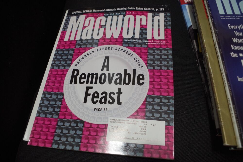 MacWorld Magazines 1998 Complete LOT of 12 Issues - Macintosh Computer Tech