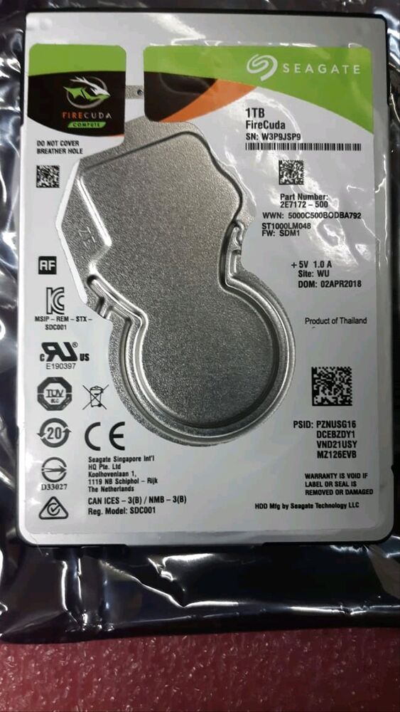 1TB 2.5 SATA HDD for Laptop with Windows 10 Pro