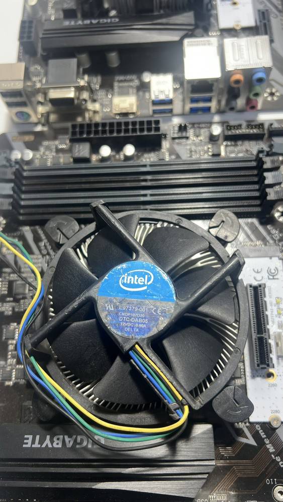 GIGABYTE B365 HD3 LGA1151 Intel Motherboard Bundle with CPU, Cooler, and 2 NGFF