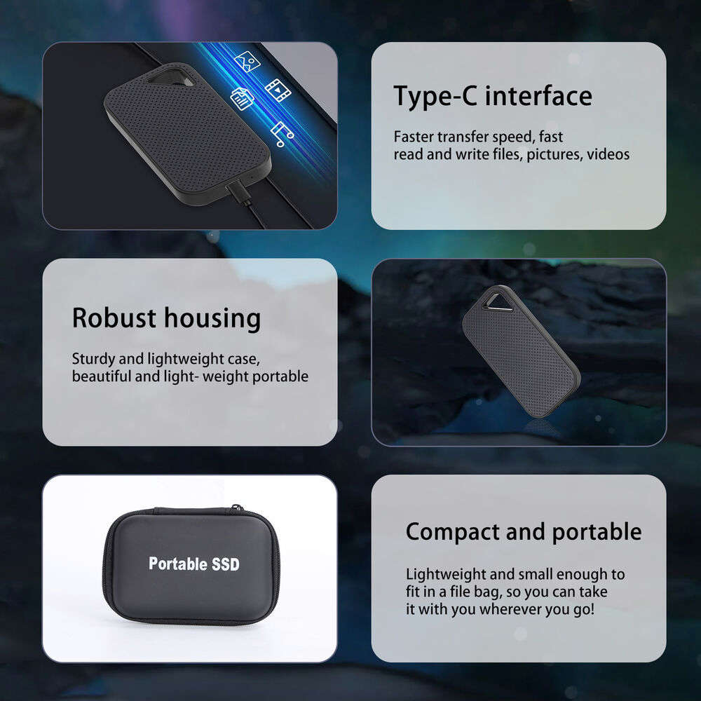 Large-Capacity External Hard Drive Storage