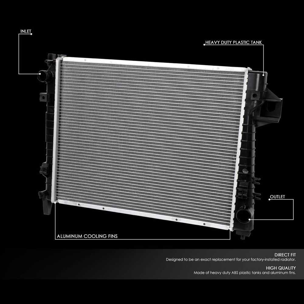 OE Style Aluminum Core High Flow Cooling Radiator for Dodge Ram 02-04