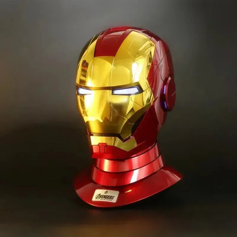 Marvl Iron Man 1:1 Mk5 Helmet with Voice Control and Light