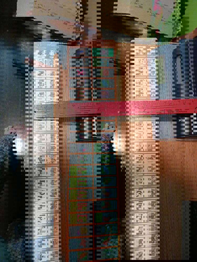 Alphabet Sound Cards Desk Strips for Early Education