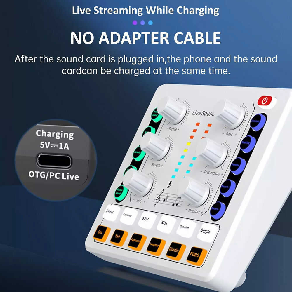 M8 Sound Card - High-Quality Audio Performance for Multi-device Compatibility