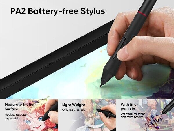 XP-Pen Artist 15.6 Pro Graphics Drawing Tablet with 60° Tilt and 8192 Pressure Sensitivity