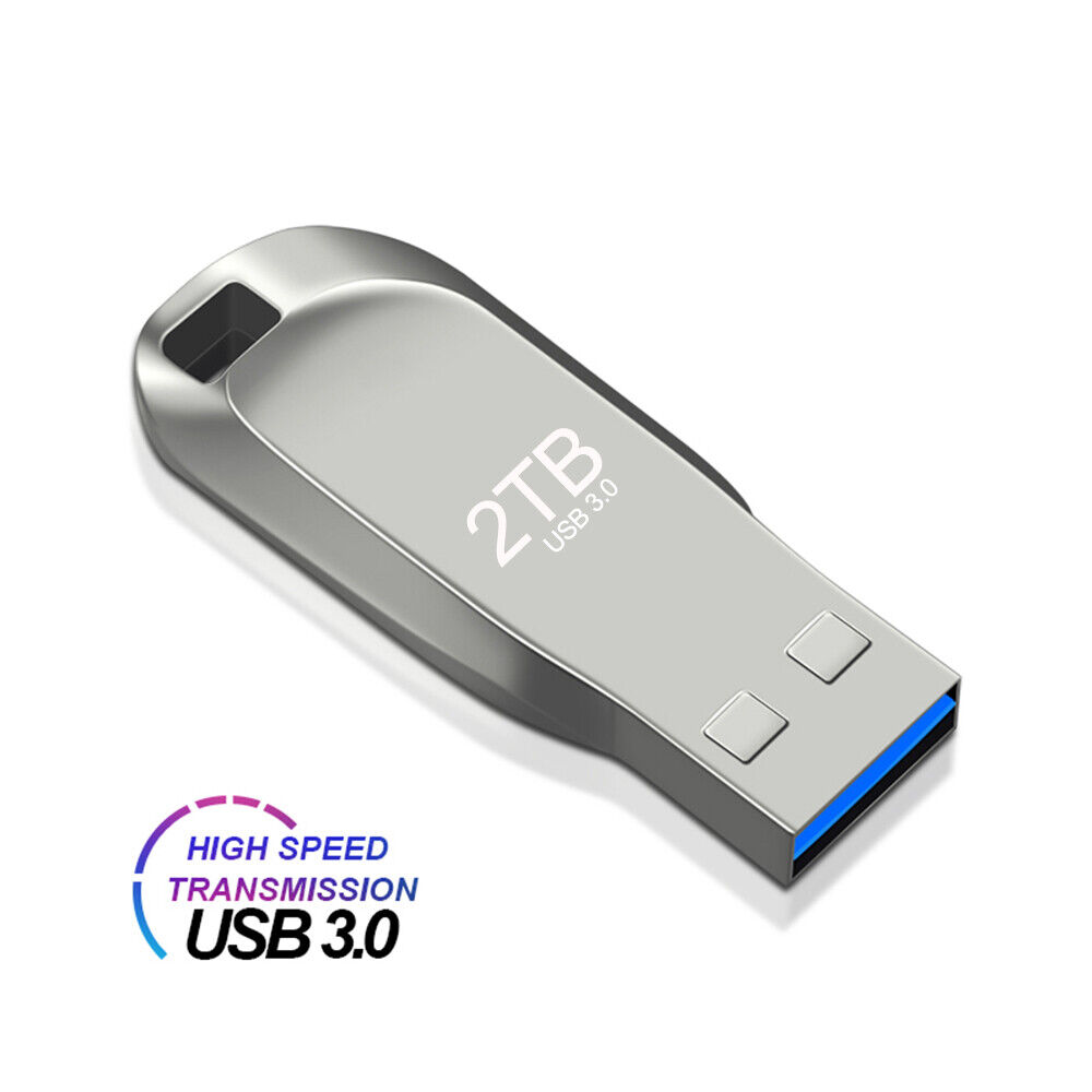 2TB USB 3.0 Flash Drive Thumb U Disk Memory Stick for PC Laptop Storage