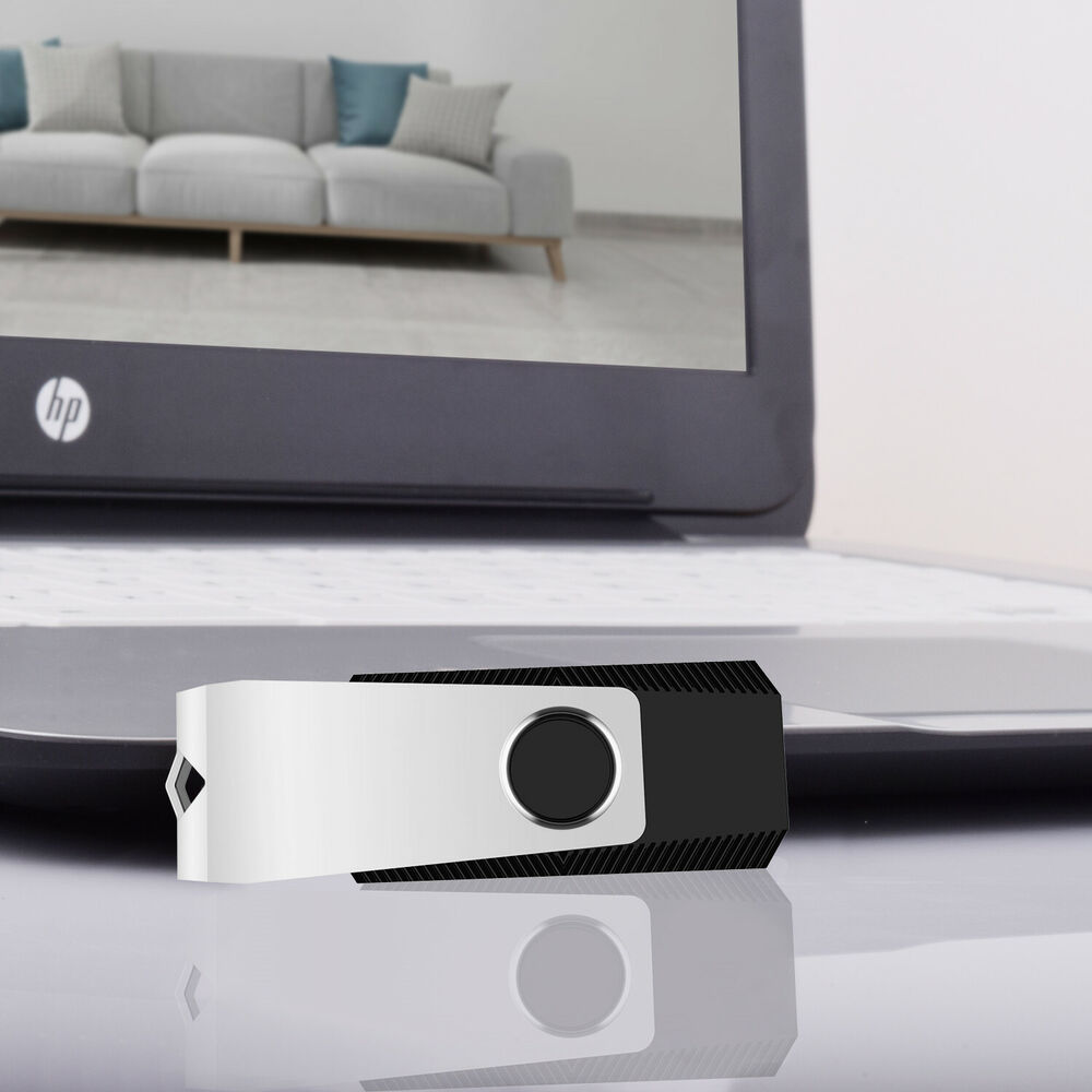 32GB/64GB USB 2.0 Flash Drive Memory Stick Rotating Thumb Pen Drive Data Storage