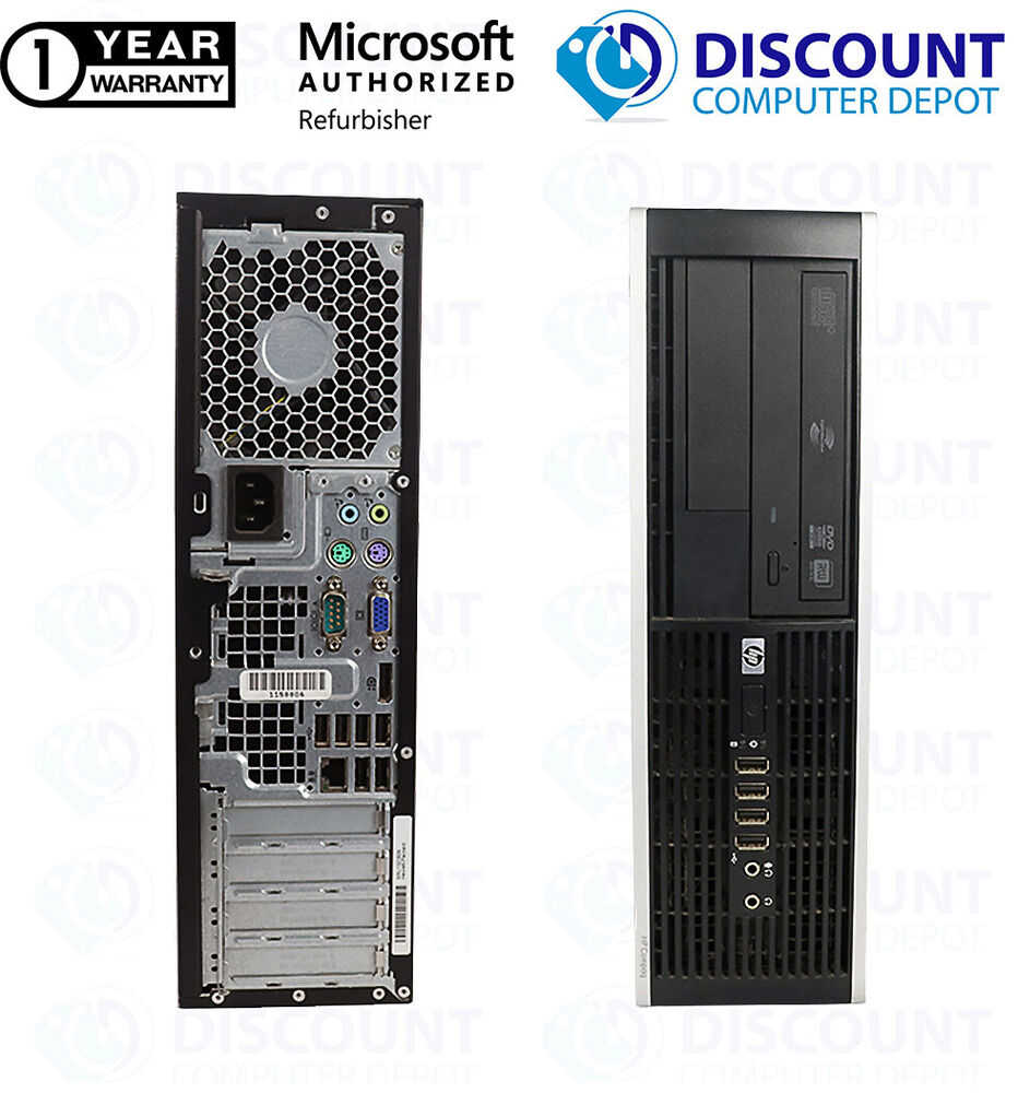 HP 6005 Pro AMD Desktop Computer - 3GHz, 16GB RAM, 256GB SSD, Windows 10 Pro, 24" LCD