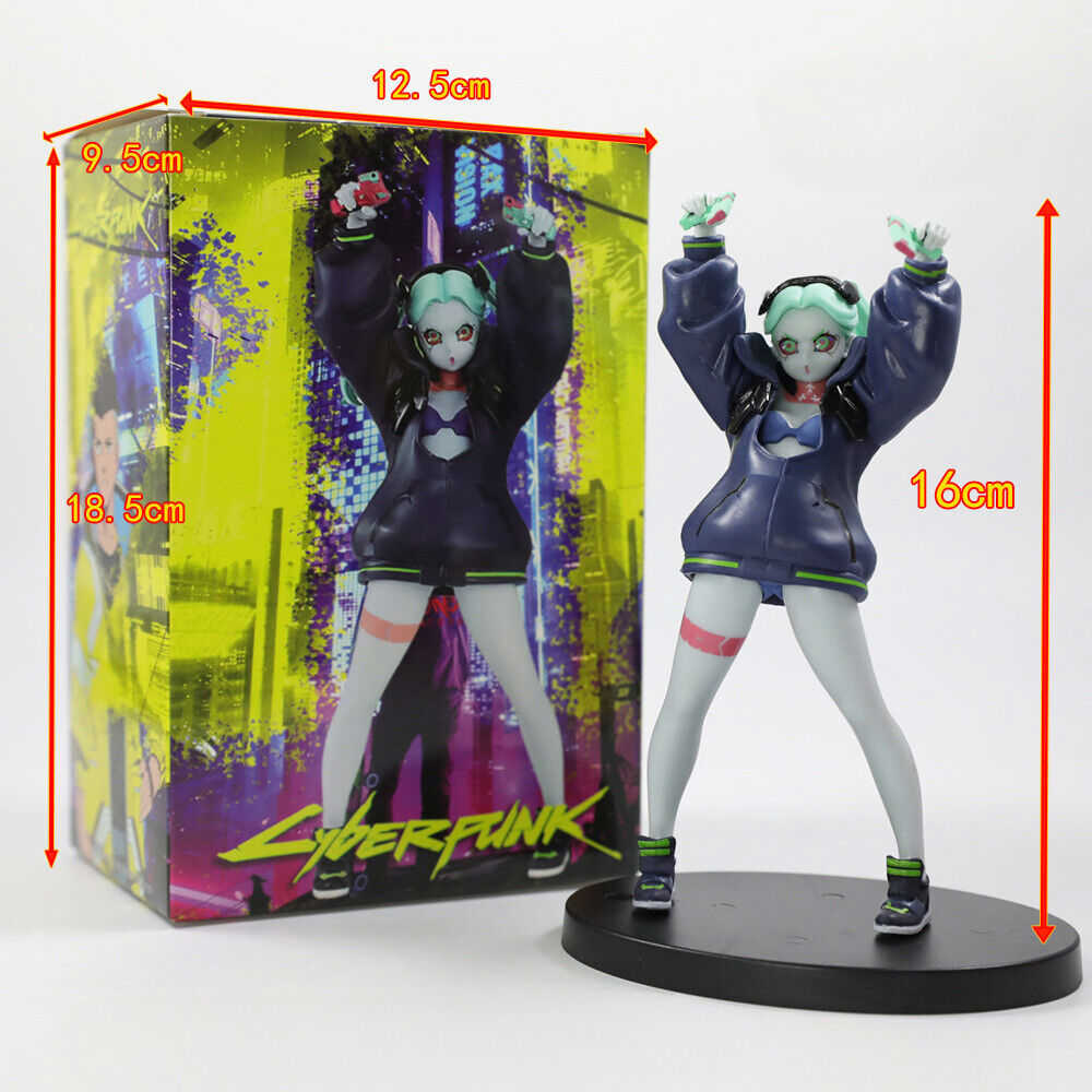 Anime Cyberpunk 2077 Edgerunners David & Rebecca Figure Game Toy Model Boxed